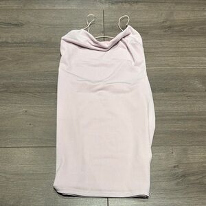 Elegant Pink Mini Dress